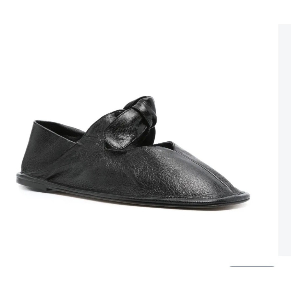 Hereu Llasada Ballet Flats Black 36 Leather Luxury Designer Streetwear Spain